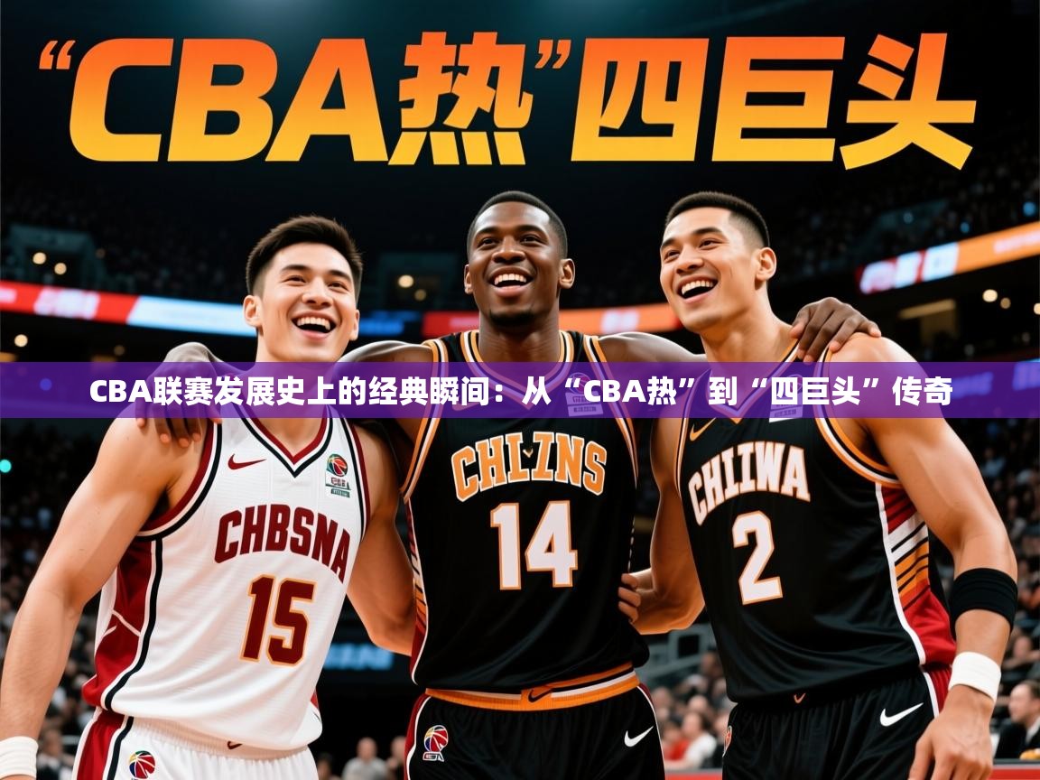 2025开云体育在线观看CBA联赛发展史上的经典瞬间:从“CBA热”到“四巨头”传奇  第1张